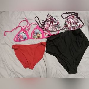 Juniors women's misc bikini tops and bottoms